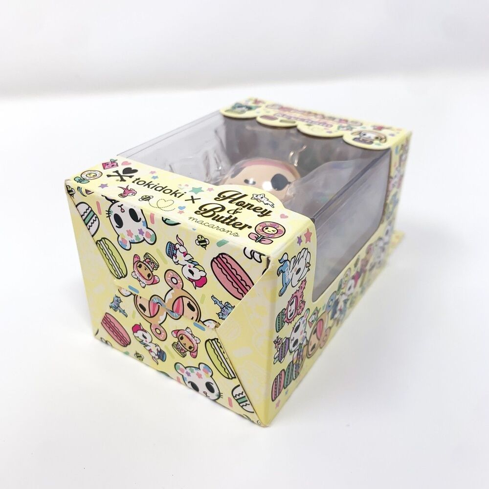 tokidoki x Honey & Butter Exclusive Donutella Collectible Keychain 2018, NIB - Picture 9 of 10